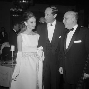 Photo of Audrey Hepburn - style icon - Audrey Hepburn and husband Mel Ferrer.jpg